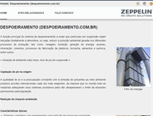Tablet Screenshot of despoeiramento.com.br